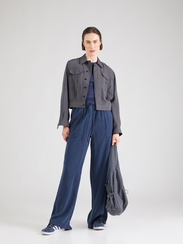 MUSTANG Wide leg Pants in Blue