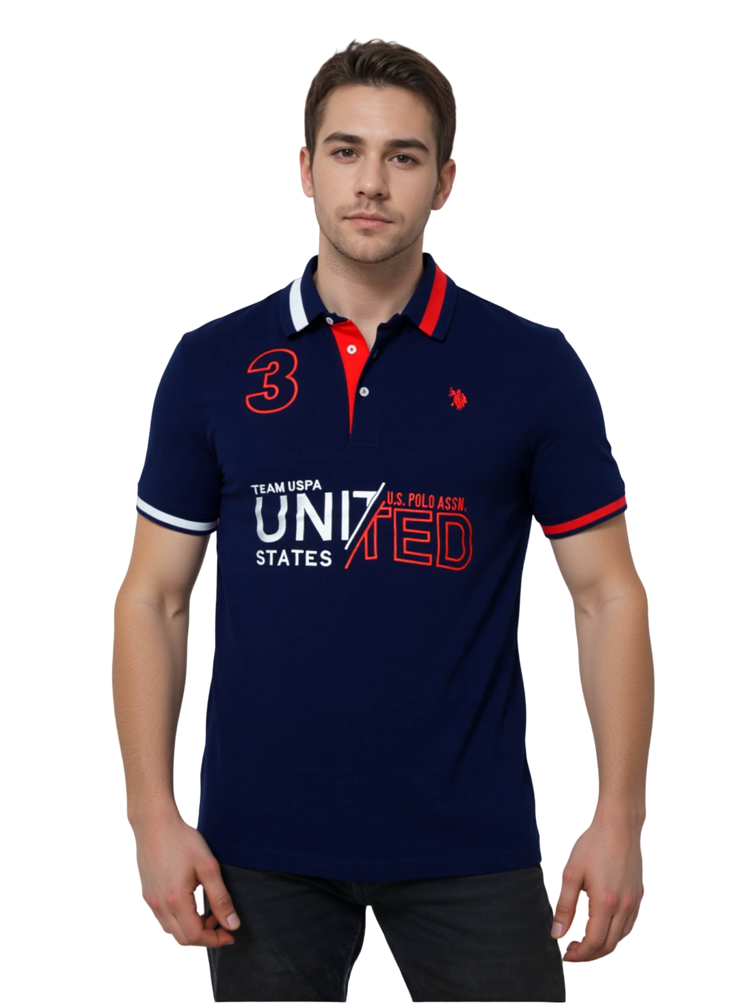 U.S. POLO ASSN. Bluser & t-shirts i blå: forside