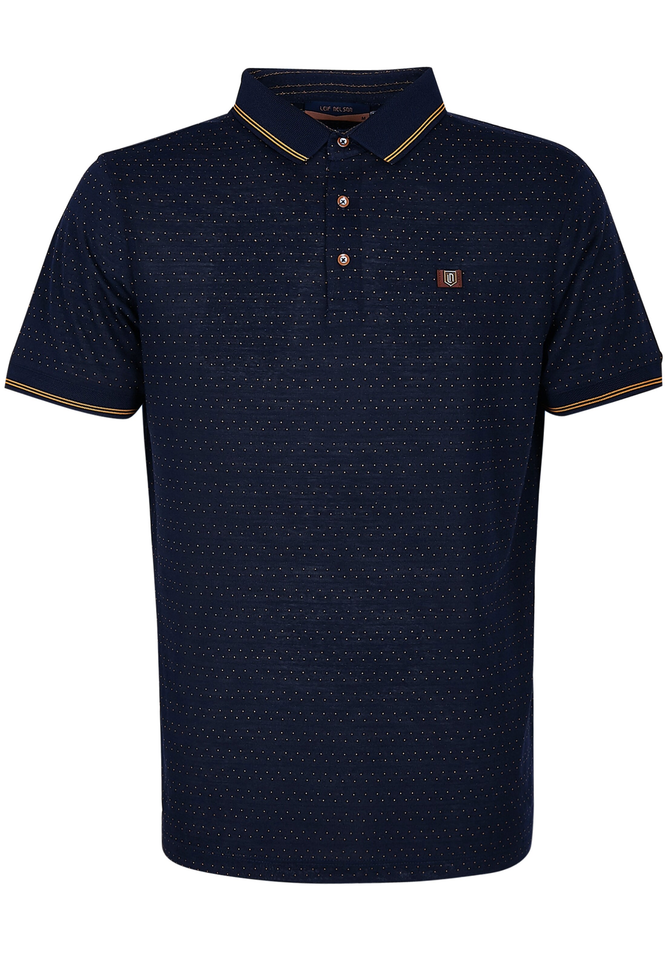 Männer Shirts Leif Nelson Poloshirt 'LN-55380' in Blau - ND78540 Männer Shirts Leif Nelson Poloshirt 'LN-55380' in Blau - ND78540
