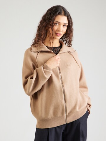 19V69 ITALIA Strickjacke 'Almira' in Beige: Vorderseite