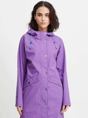 ICHI Raincoat in Purple