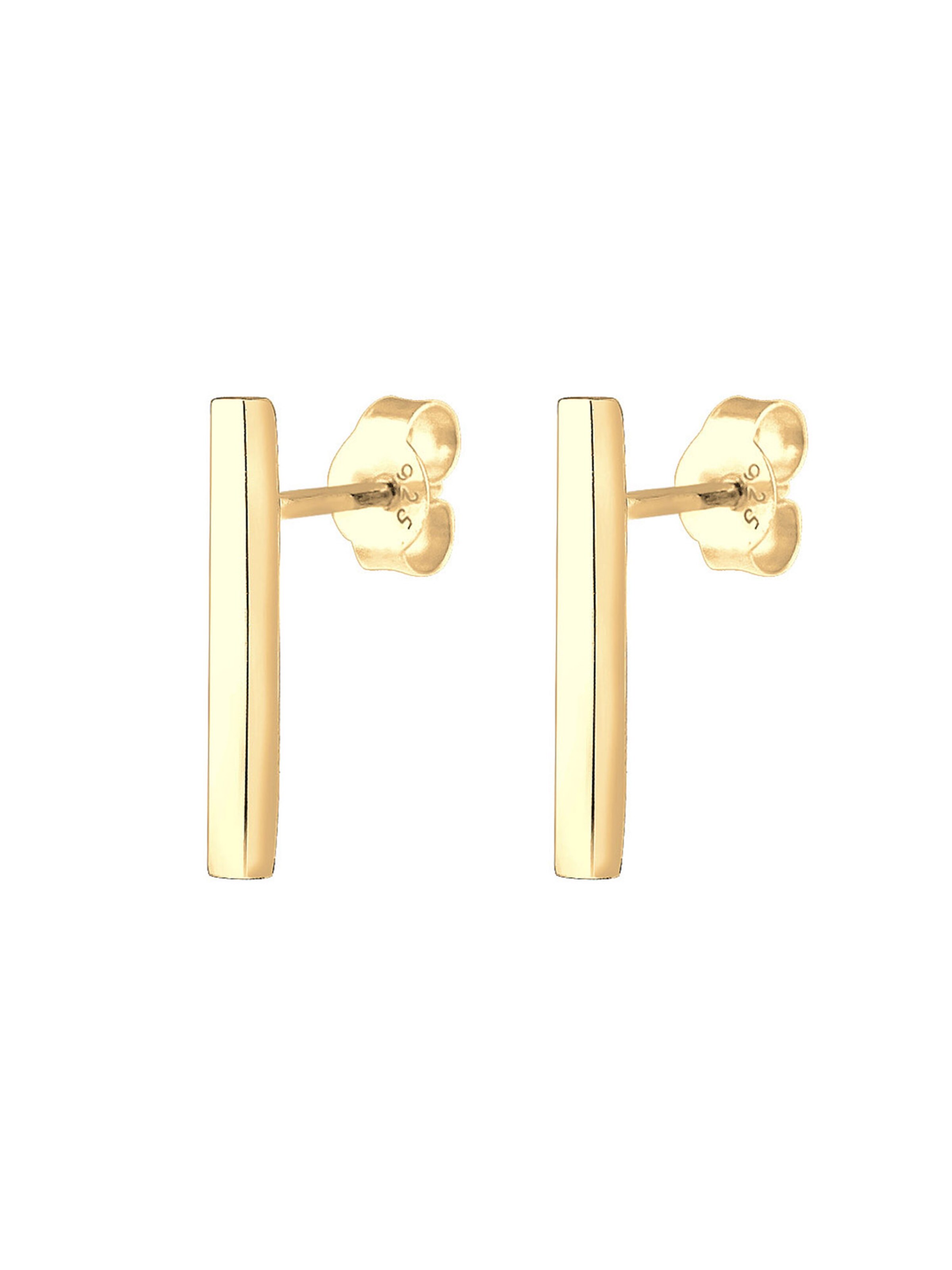 ELLI Náušnice 'Geo' – zlatá