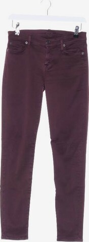 7 for all mankind Pants in XS in Red: front