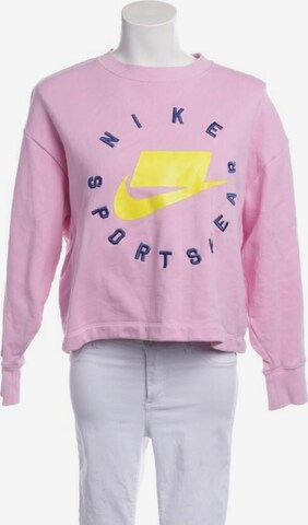 NIKE Sweatshirt / Sweatjacke XS in Pink: predná strana