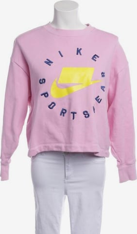 NIKE Sweatshirt / Sweatjacke XS in Pink: predná strana