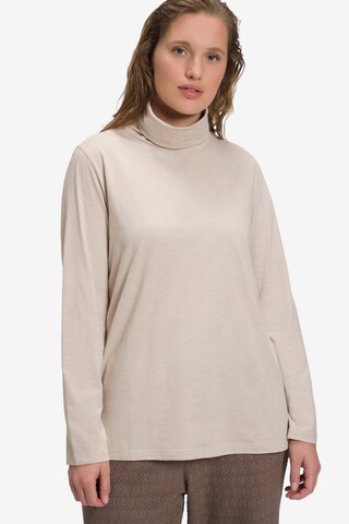 T-shirt Ulla Popken en beige