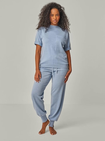 T-shirt 'Elfie' YOU LOOK PERFECT en bleu : devant