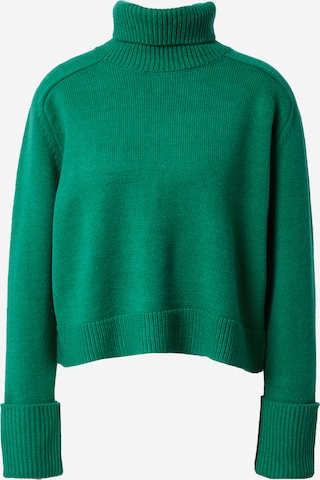 co'couture Пуловер 'Mero' в зелено: отпред