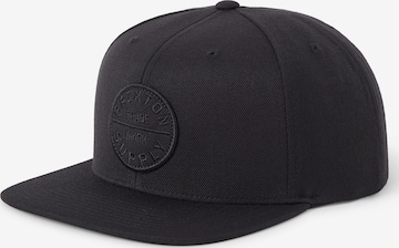 Brixton Cap 'OATH III' in Schwarz: Vorderseite
