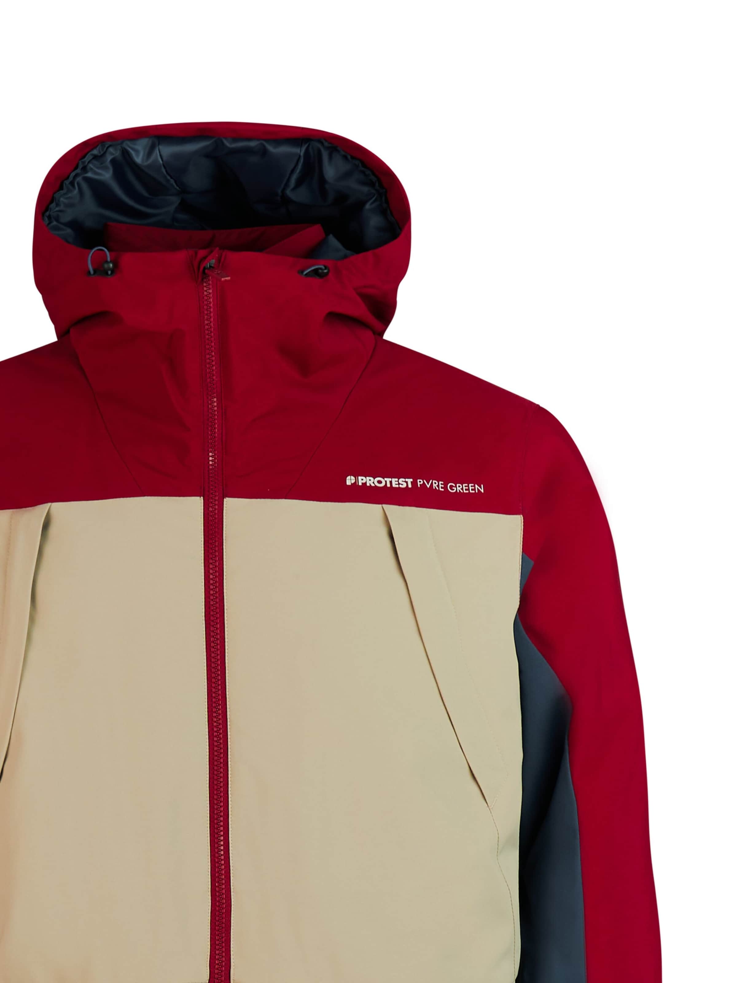 PROTEST Sportjacke 'PRTDunton'‌‌‌‌‌‌‌‌‌‌ in Rot