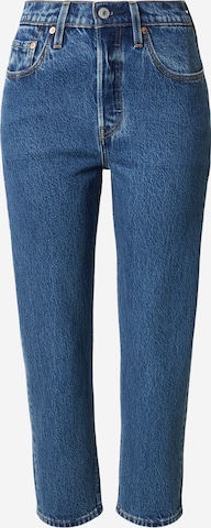 LEVI'S ® regular Jeans '501® CROP' i blå: forside