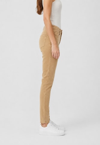 Slimfit Jeans di Elara in beige