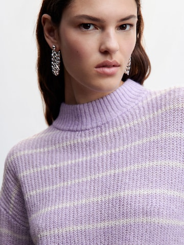 MANGO Sweater 'Josep' in Purple