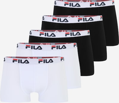 FILA Bokserishortsit värissä punainen / musta / valkoinen, Tuotenäkymä