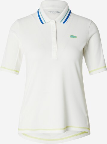 Lacoste Sport Funkční tričko – bílá: přední strana