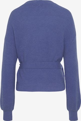 LASCANA Strickjacke in Blau