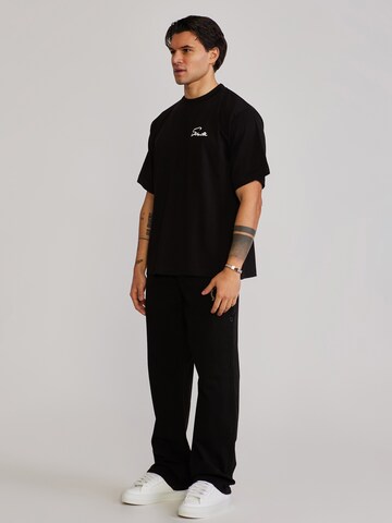 SikSilk Loose fit Pants in Black