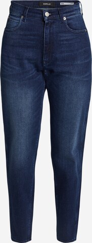 REPLAY Tapered Jeans 'Keida' in Blauw: voorkant