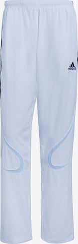 ADIDAS ORIGINALS Trousers 'Teamgeist Adicolor' in White: front