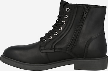 JACK & JONES Lace-Up Boots 'KARL' in Black