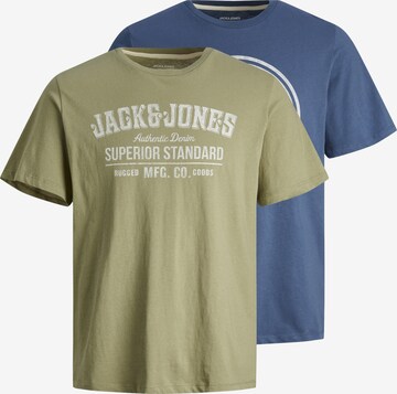JACK & JONES Μπλουζάκι 'Ejeans' σε μπλε: μπροστά