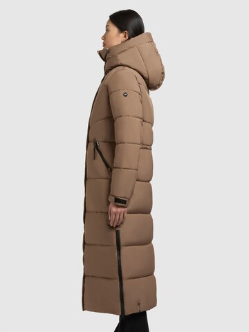 khujo Wintermantel 'Shimanta5' in Bruin