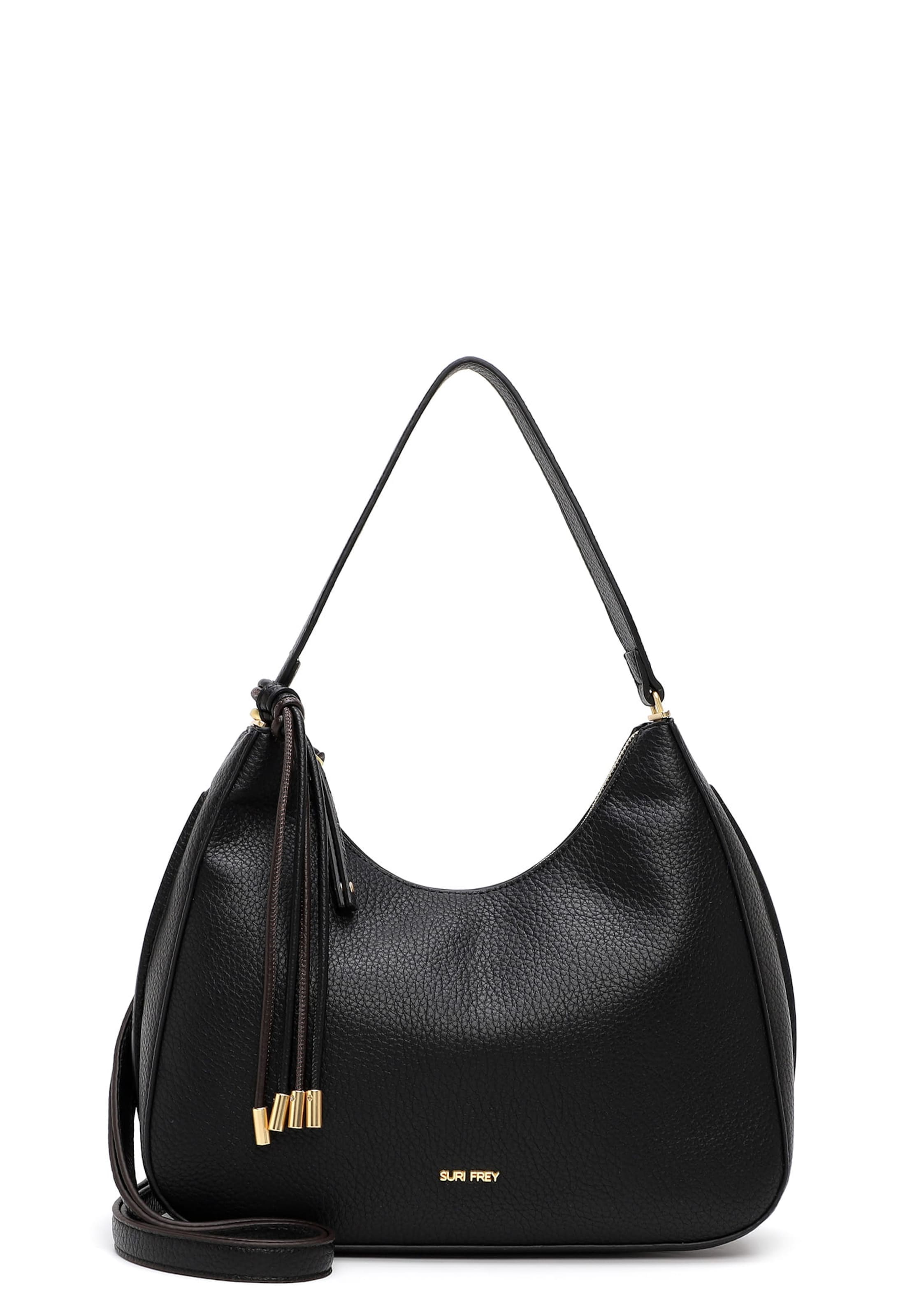 Borsa a sacco ' Judy ' di Suri Frey in nero: frontale