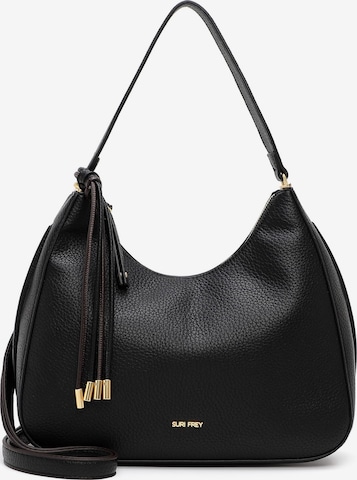 Borsa a sacco ' Judy ' di Suri Frey in nero: frontale