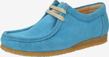 SIOUX Mocassins 'D 001 ' in Blauw: voorkant