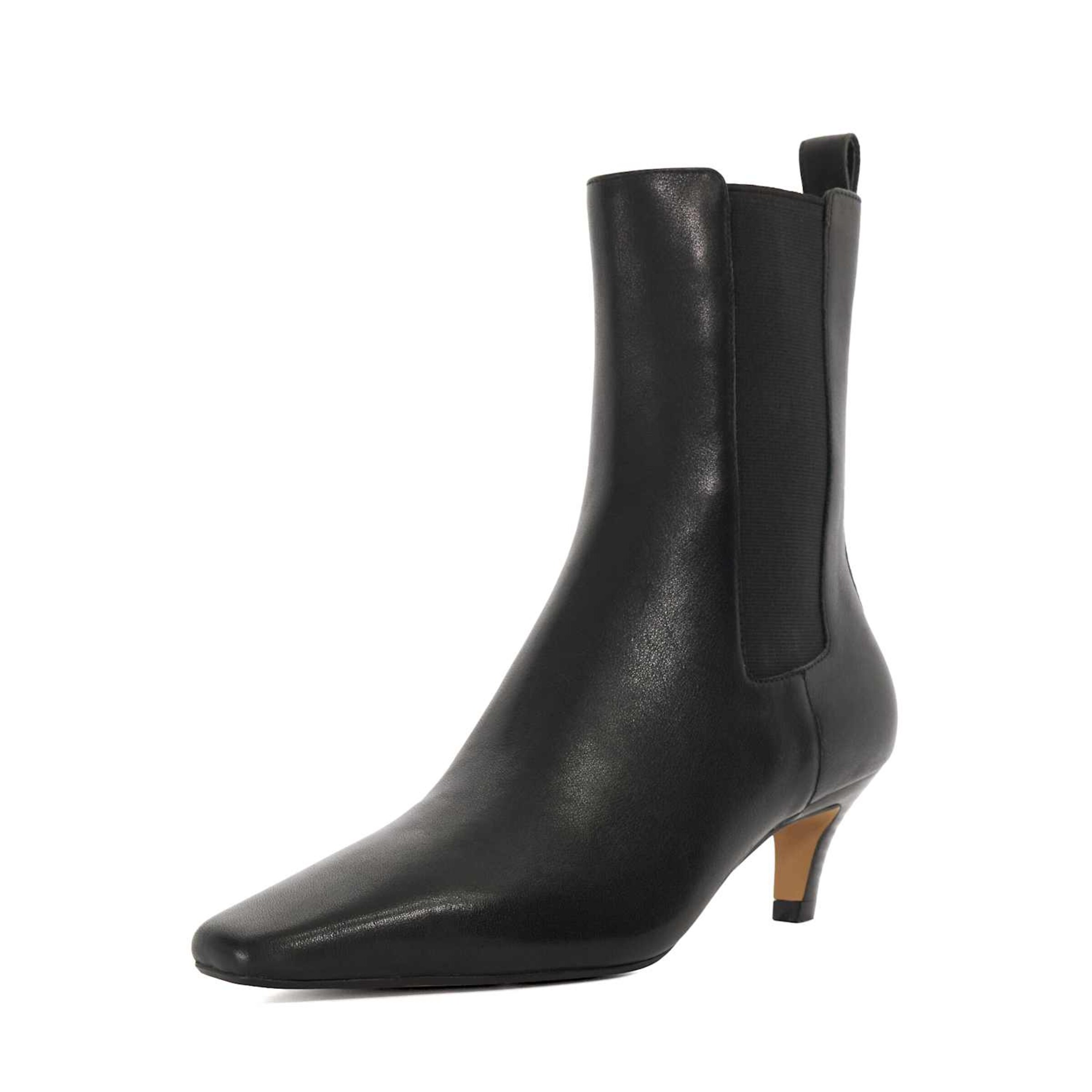 Dune LONDON Chelsea Boots 'Odele' in Schwarz: Vorderseite