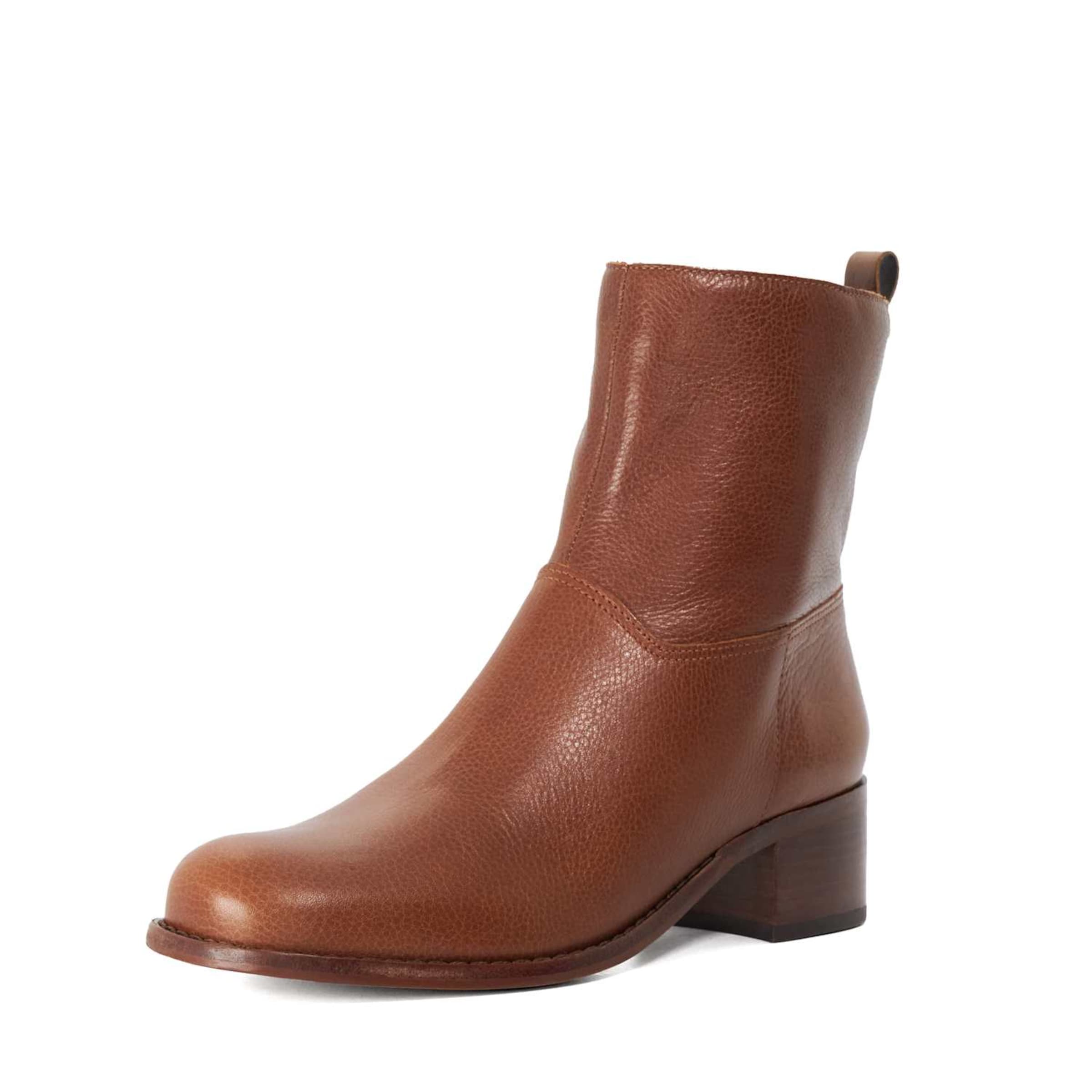 Bottines 'Peya' Dune LONDON en marron : devant