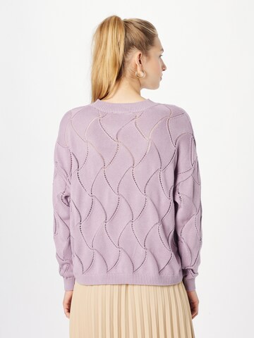 TAIFUN Pullover in Lila