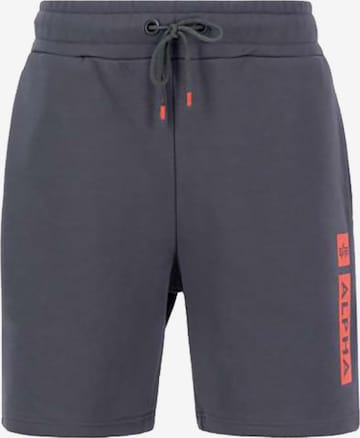 Pantalon 'Alpha PP' ALPHA INDUSTRIES en gris : devant