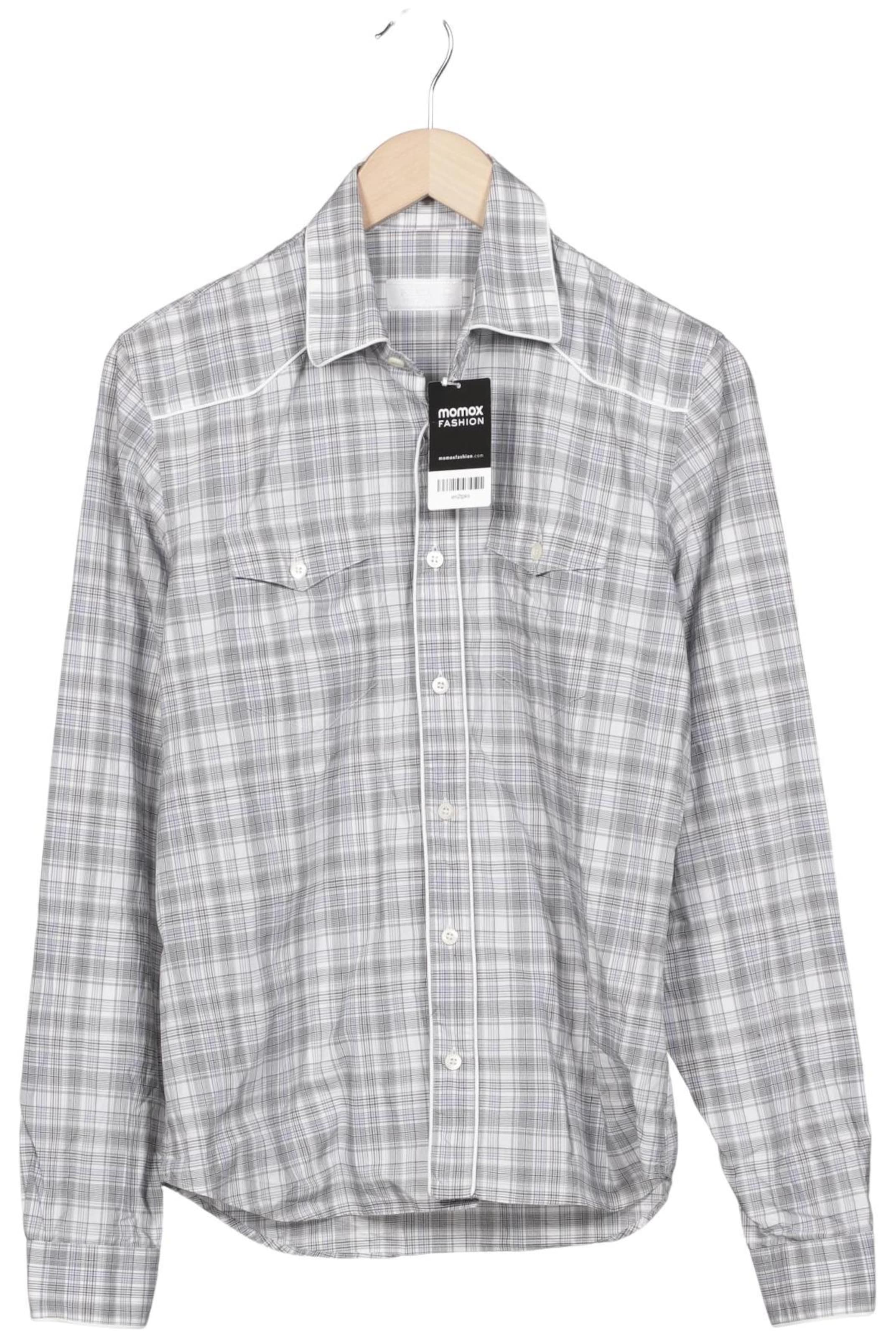 PRADA Hemd in S in grau, Produktansicht