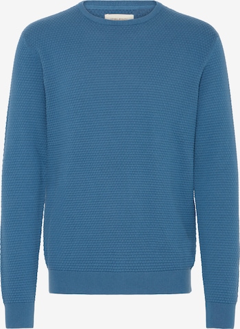 Pull-over ' BHREDHILL CREW NECK KNIT NOOS ' BLEND en bleu : devant