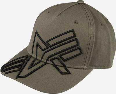 ALPHA INDUSTRIES Шапка с козирка в Каки / черно, Преглед на продукта