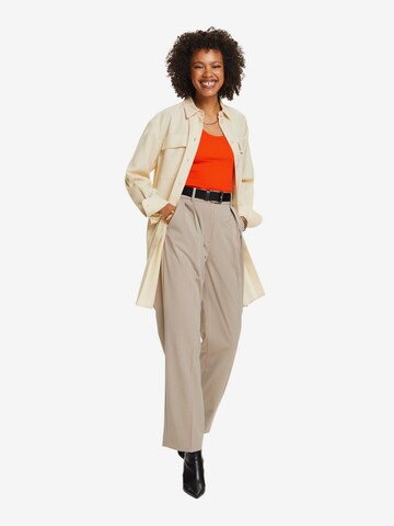 Effilé Pantalon ESPRIT en beige