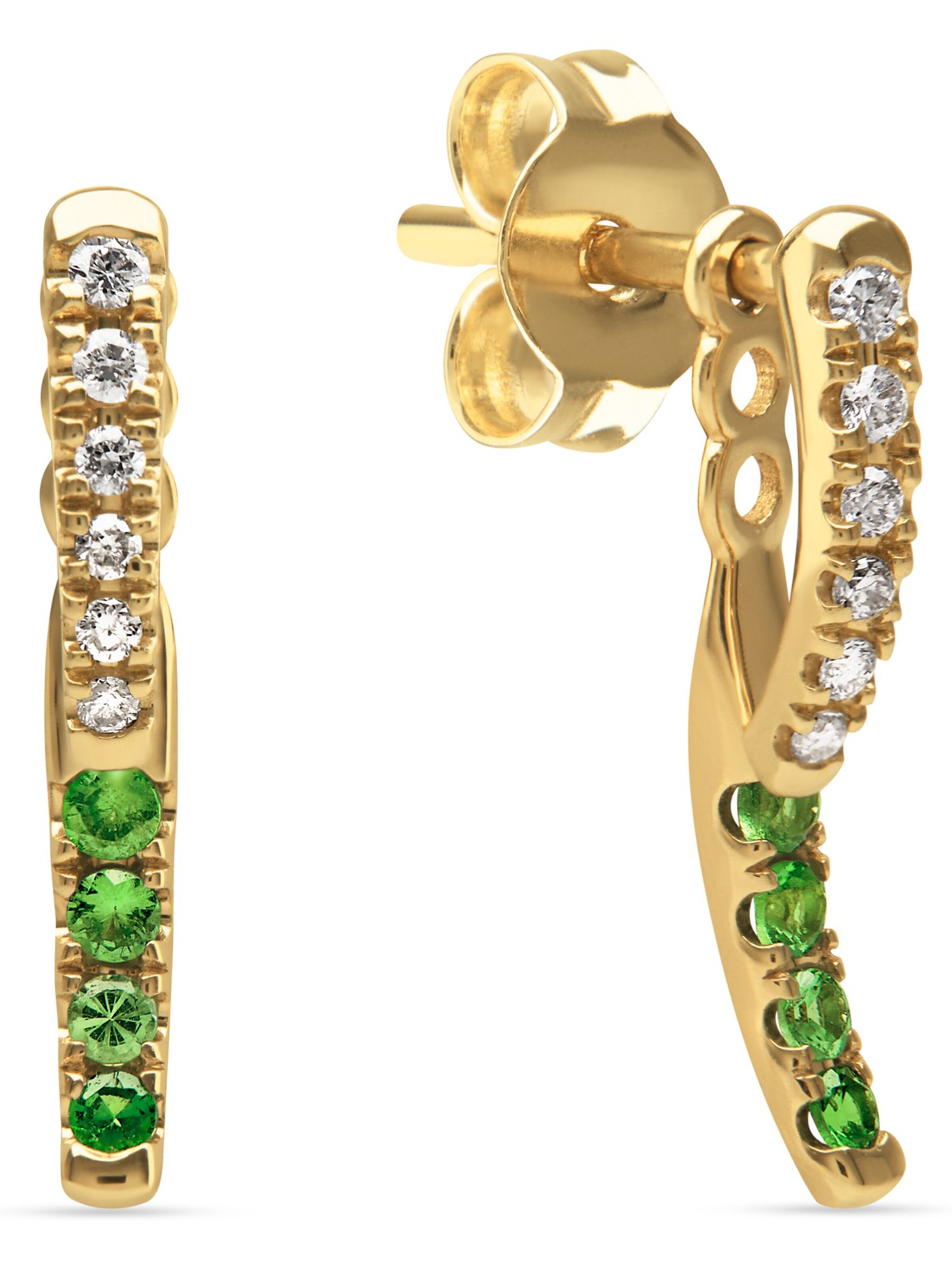 GUIA Earrings in Gold: front