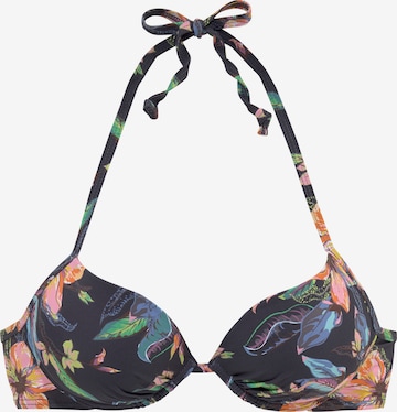 LASCANA Push-up Bikinitop 'Malia' in Mischfarben: predná strana