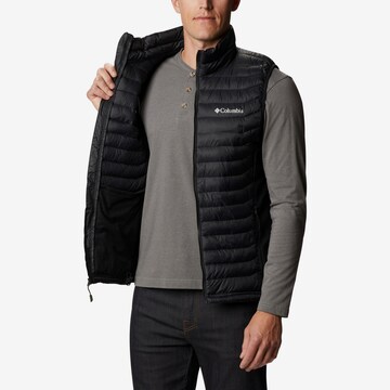 Gilet sportivo 'Powder Pass' di COLUMBIA in nero