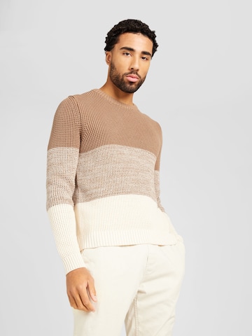 JOOP! Jeans Pullover 'Arvino' i brun: forside