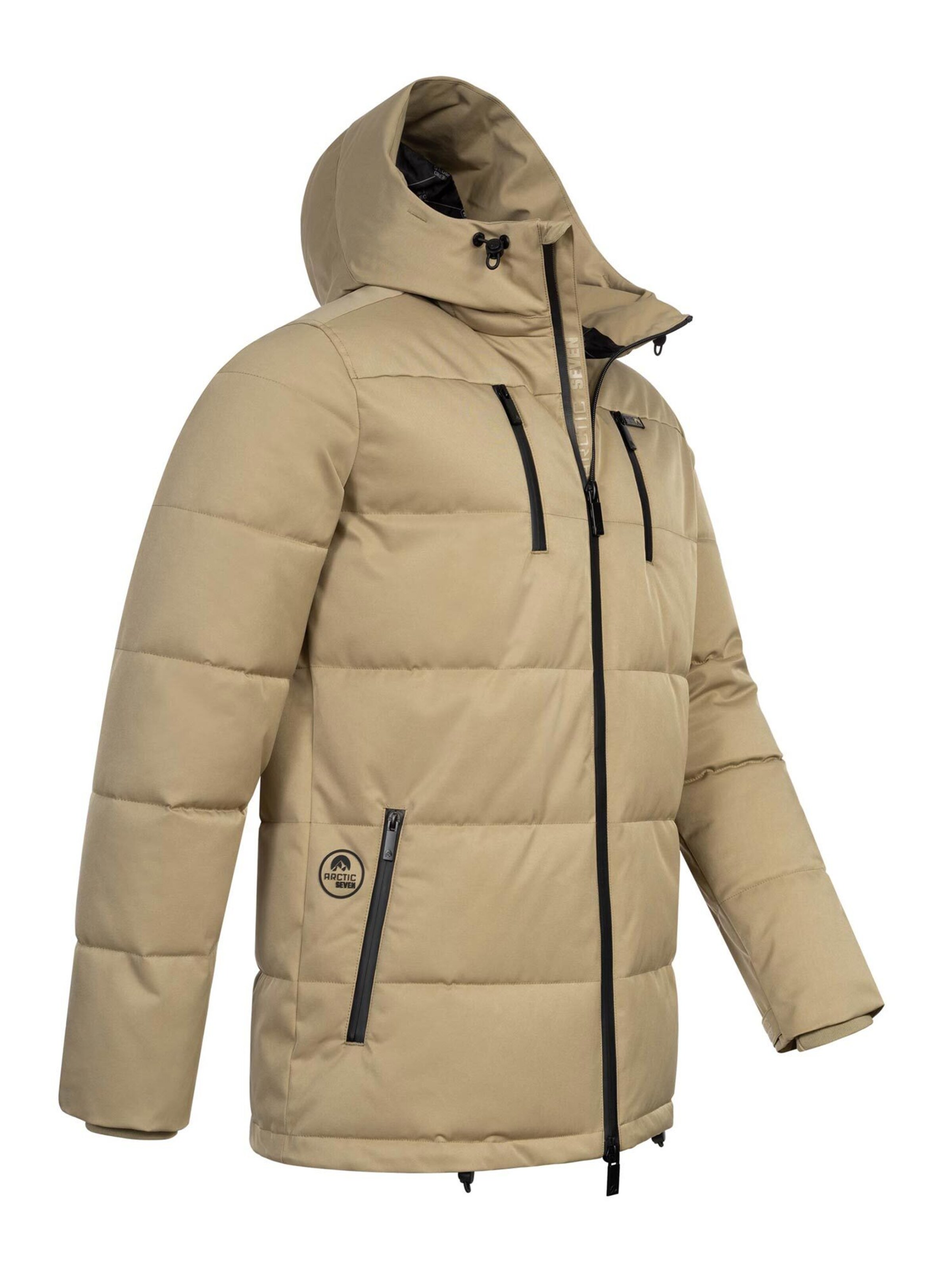 Arctic Seven Winter Jacket 'AS455' in Beige