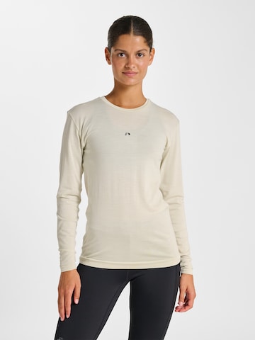 Newline Shirt in Silber: Vorderseite
