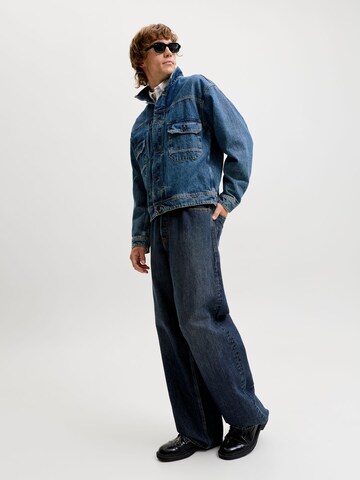 JACK & JONES Wide Leg Jeans 'JJ Dave' i blå