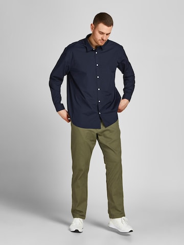 Coupe regular Chemise Jack & Jones Plus en bleu