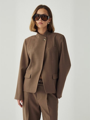 Blazer 'N-Monique ' Noella en beige : devant