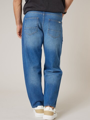 Regular Pantalon 'OZEA' Deeluxe en bleu : devant