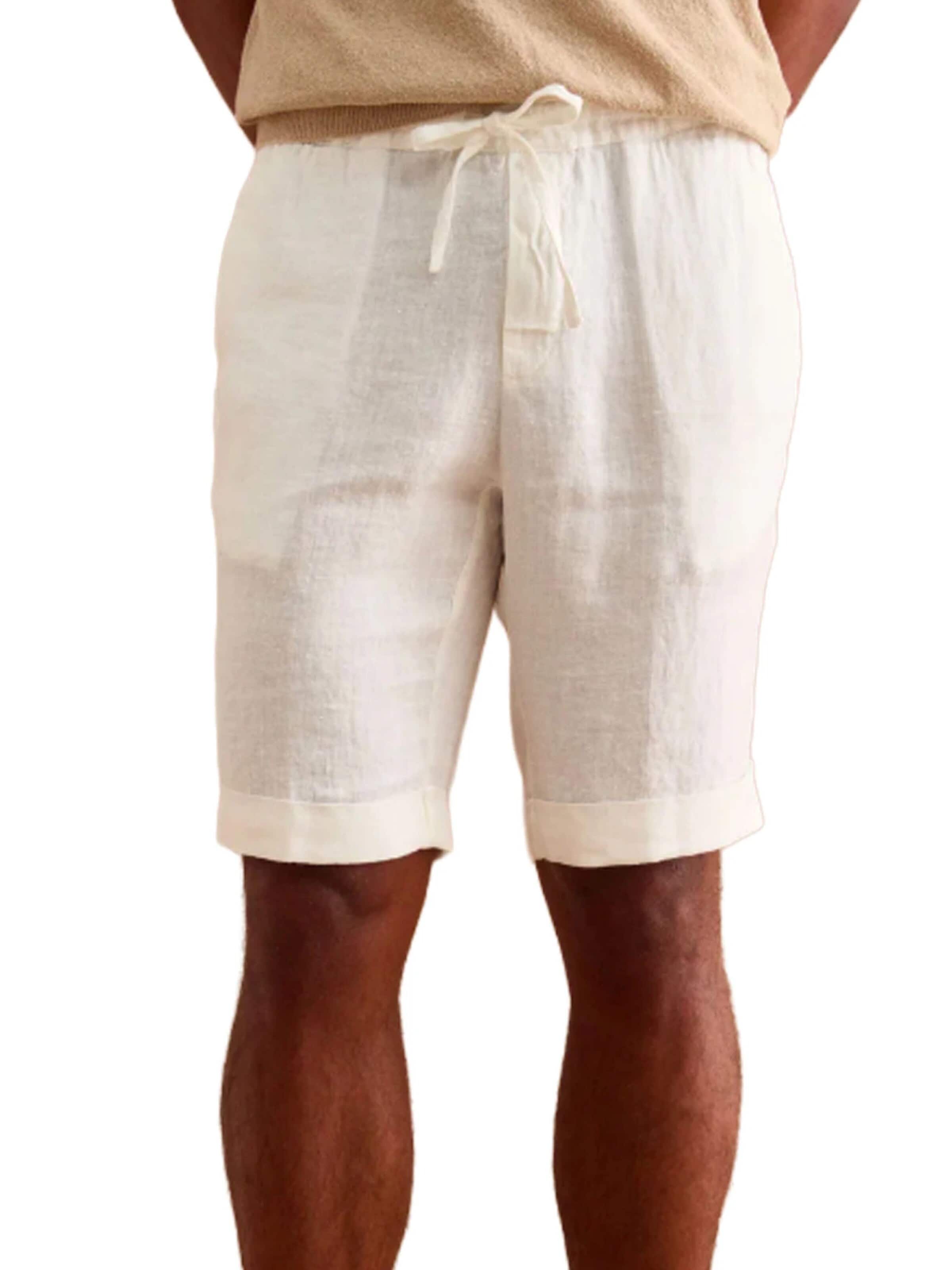 Regular Pantalon Il Lanificio en beige : devant