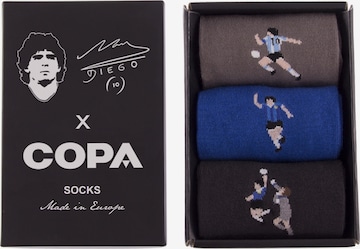 COPA FOOTBALL Football socks 'Maradona X COPA Argentina Sokken Box' in Black: front