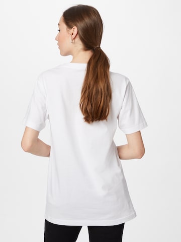 Merchcode - Camiseta 'F*ck The World' en blanco